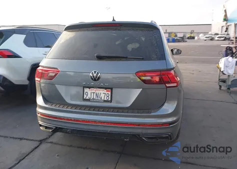 2023 Volkswagen Tiguan 2.0T Se R-Line Black from USA, damaged, VIN 3VVCB7AX7PM122004